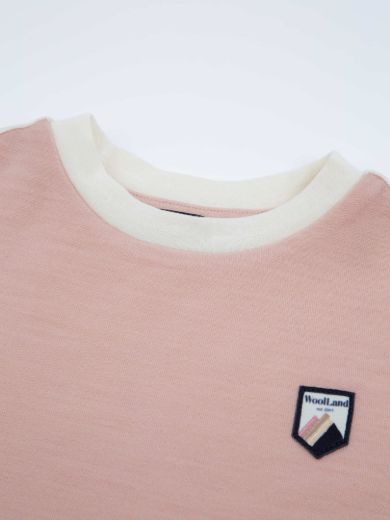 Bilde av WoolLand Vesterålen T-shirt kids  LightSky